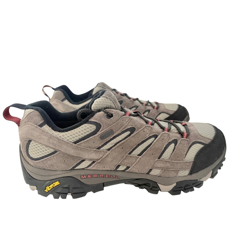 Merrell Moab 2‎ Waterproof Mens Hiking Shoes Grey Black J08871 Sz 14 NWOT